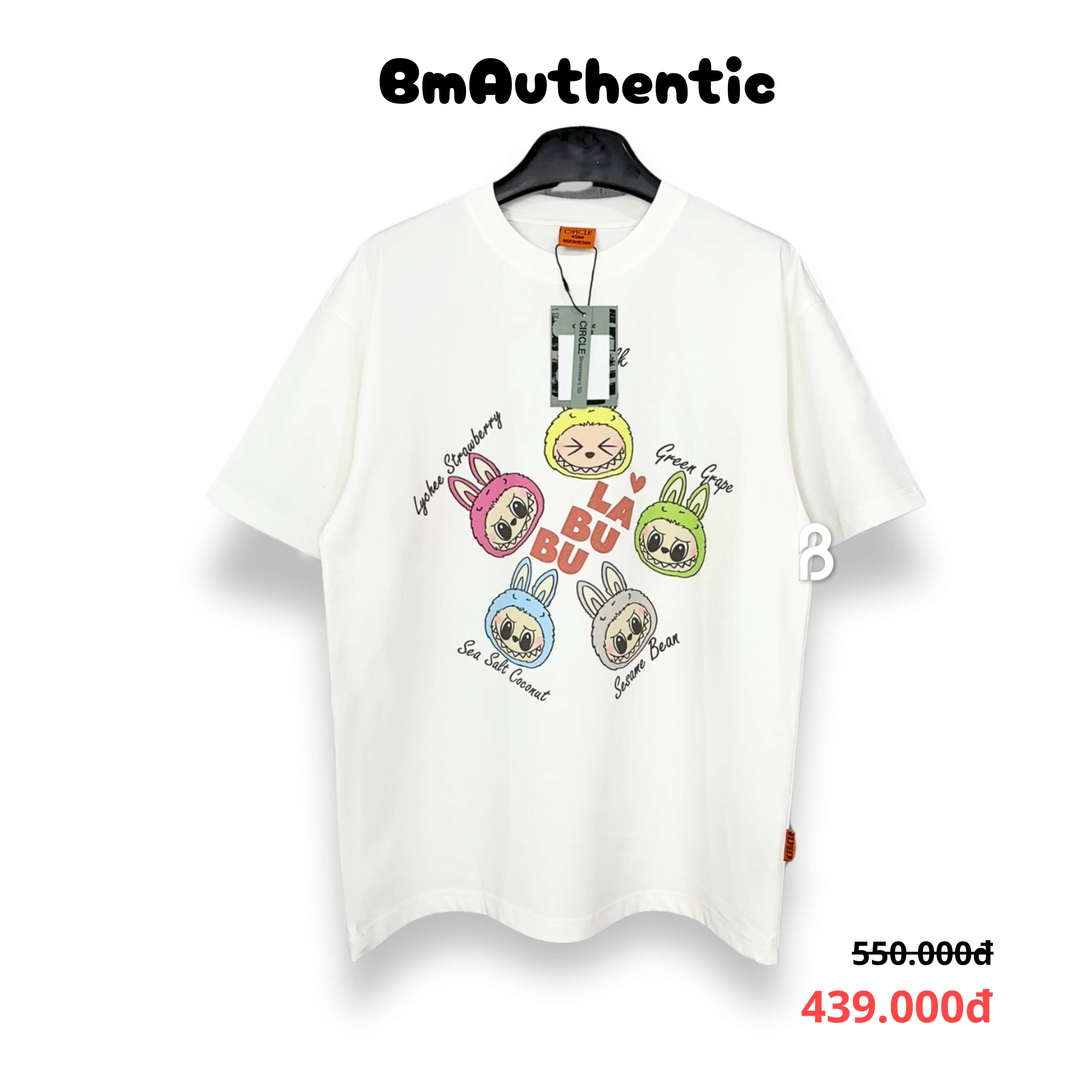 Áo Thun Labubu Sweet Cotton Cao Cấp Form Rộng - BM Authentic