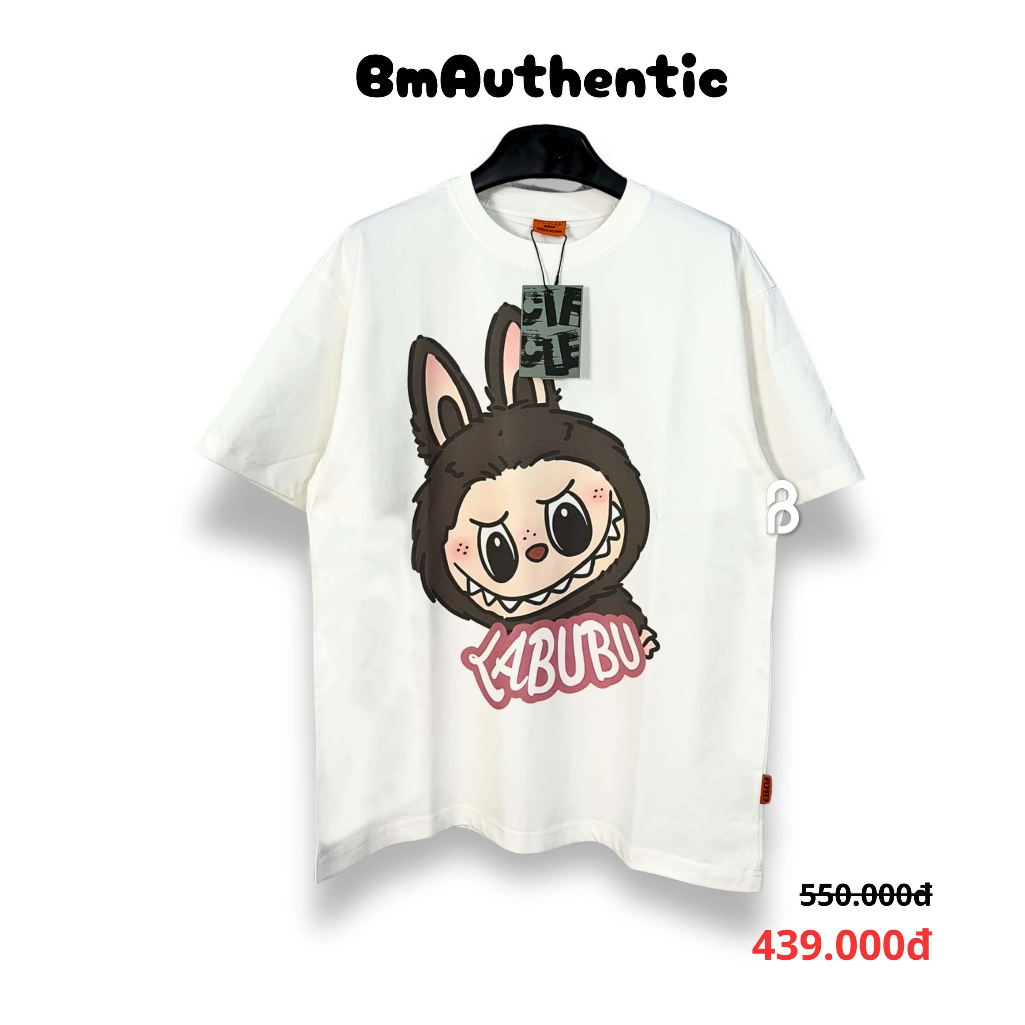 Áo Thun Labubu Iconic Cotton Cao Cấp Form Rộng - BM Authentic