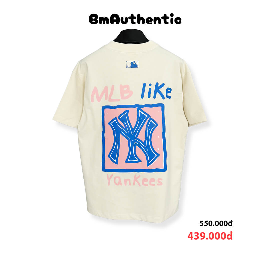 Áo Thun MLB Yankees Like Cotton Cao Cấp Form Rộng - BM Authentic