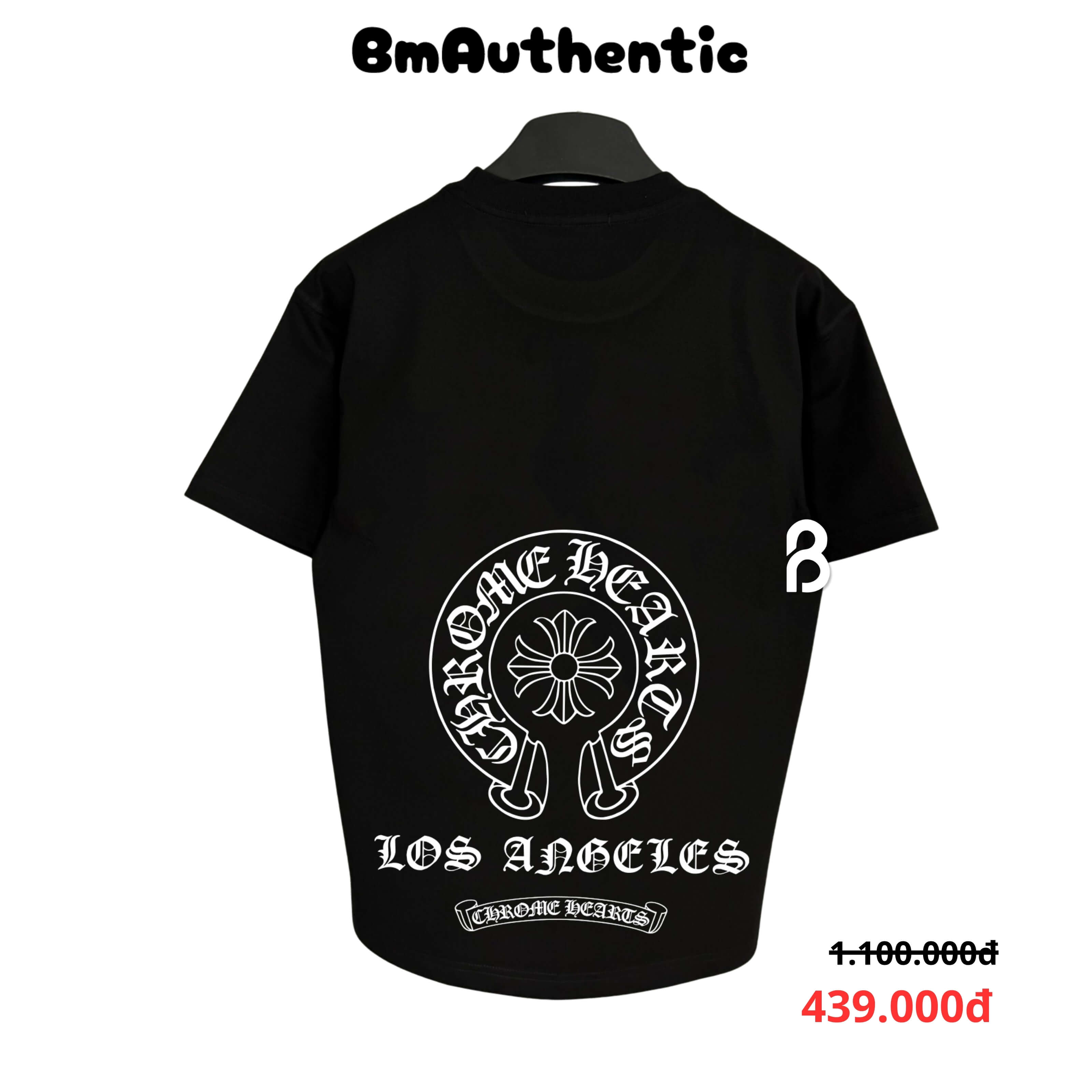 Áo Thun Chrome Hearts Los Angeles Cotton Cao Cấp Form Rộng – BM Authentic