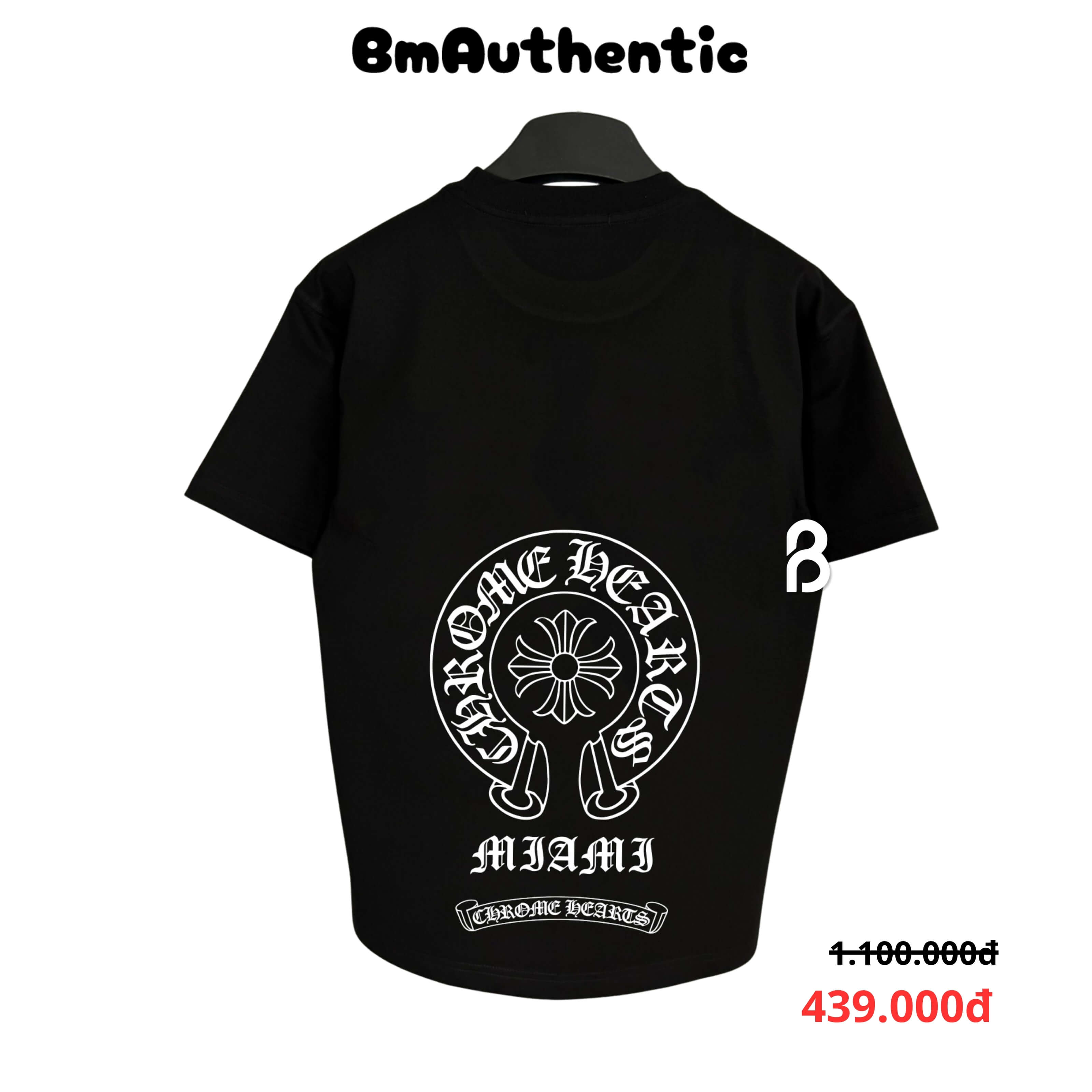 Áo Thun Chrome Hearts Miami Cotton Cao Cấp Form Rộng - BM Authentic
