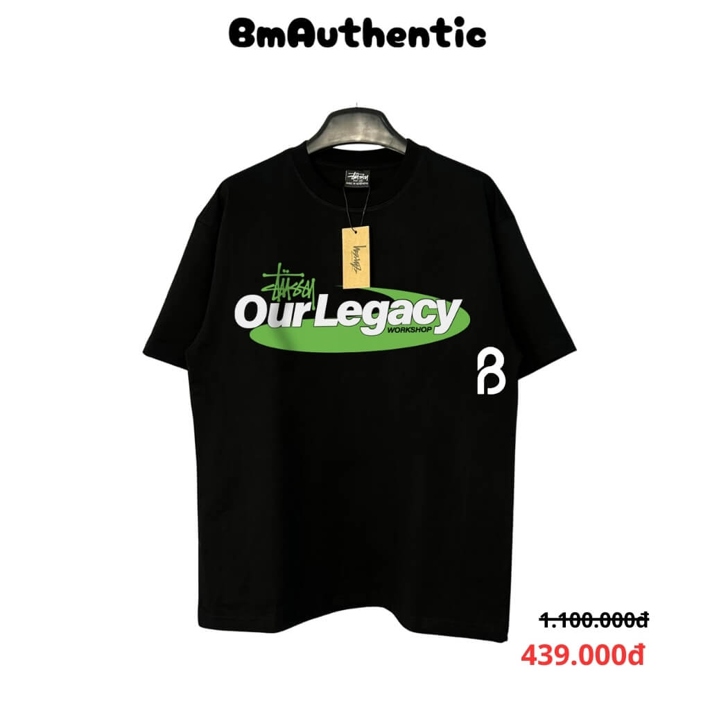 Áo Thun Stussy Our Legacy Workshop Cotton Cao Cấp Form Rộng - BM Authentic