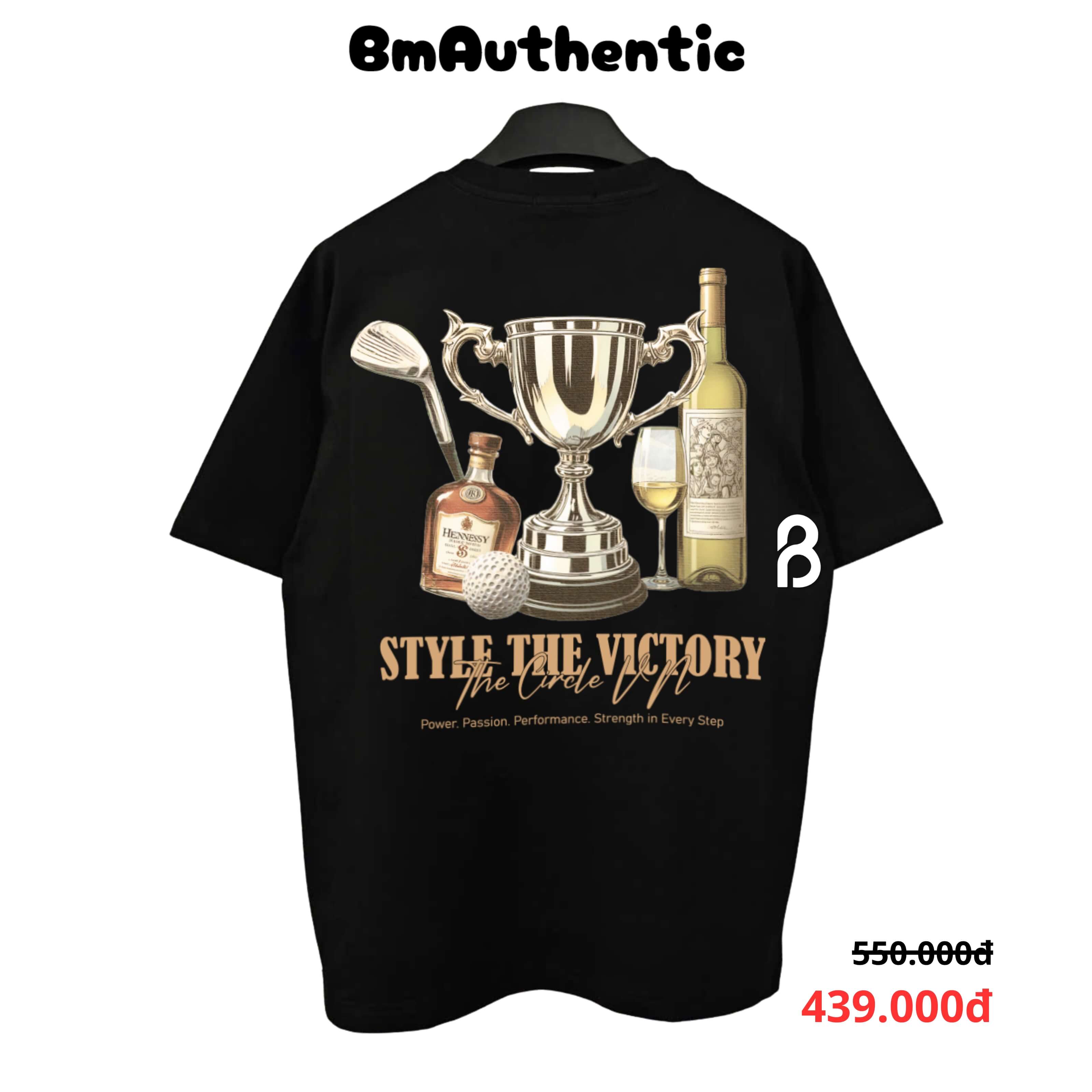 Áo Thun Circle Style The Victory Cotton Cao Cấp Form Rộng - BM Authentic