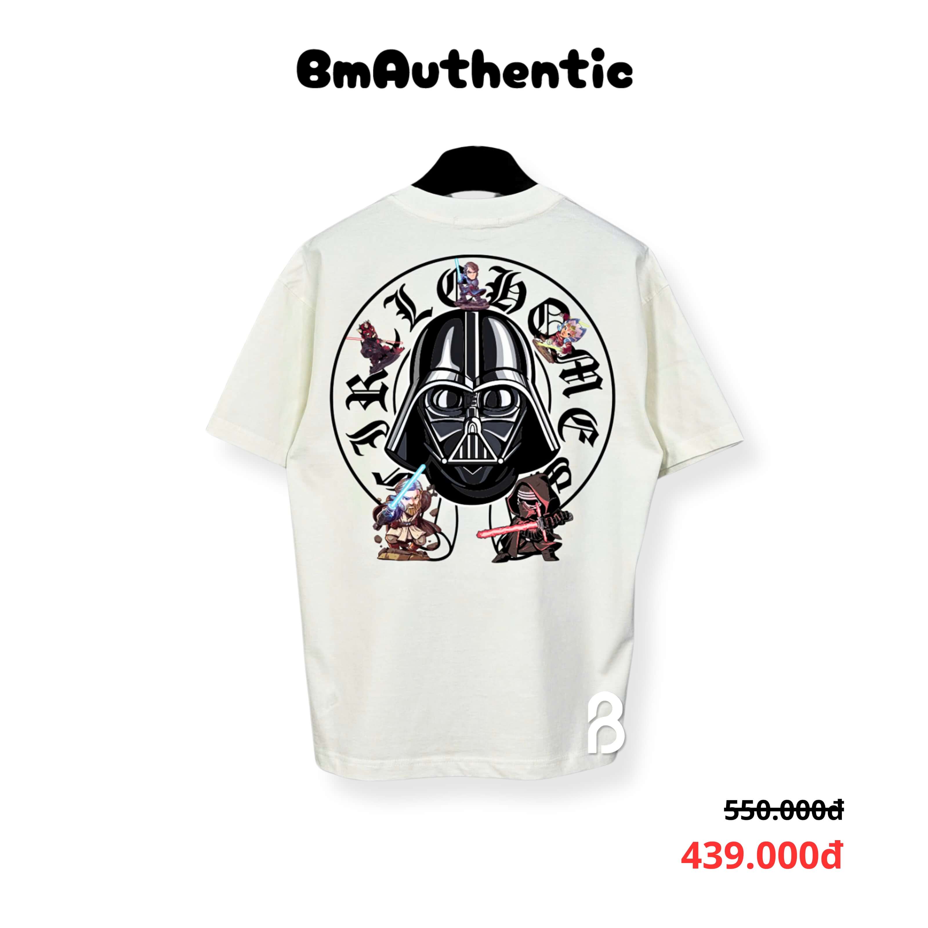 Áo Thun Circle Darth Vader Star Wars Cotton Cao Cấp - BM Authentic