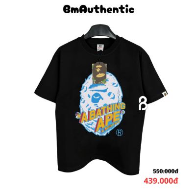 Áo Thun Bape A Bathing Ape Rising Bape Space Cotton Cao Cấp Form Rộng - BM Authentic