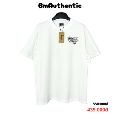 Áo Thun Stussy Respect The Pool Cotton Cao Cấp Form Rộng - BM Authentic