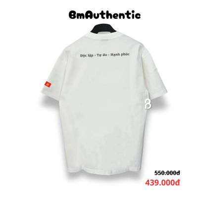 Áo Thun Authentic Việt Nam Độc Lập Tự Do Cotton Cao Cấp Form Rộng - BM Authentic