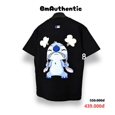 Áo Thun Stitch Cartoon Cotton Cao Cấp Form Rộng - BM Authentic