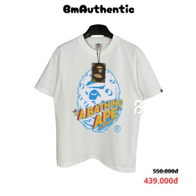 Áo Thun Bape A Bathing Ape Rising Bape Space Cotton Cao Cấp Form Rộng - BM Authentic