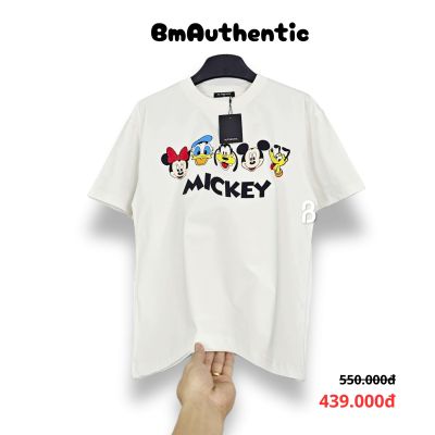 Áo Thun Authentic Mickey Friends Cotton Cao Cấp Form Rộng - BM Authentic