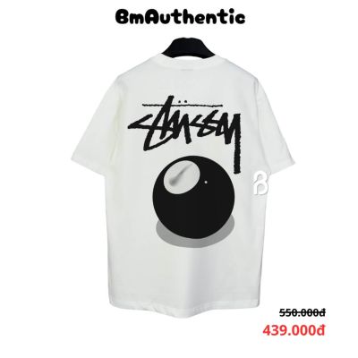 Áo Thun Stussy Nikeball Graphic Cotton Cao Cấp Form Rộng - BM Authentic