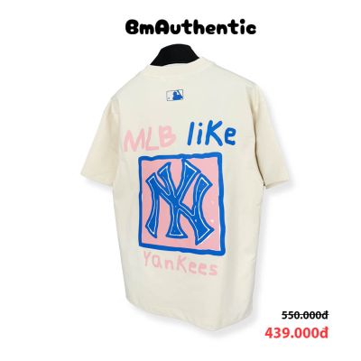 Áo Thun MLB Yankees Like Cotton Cao Cấp Form Rộng - BM Authentic