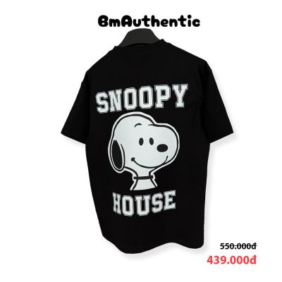 Áo Thun Authentic Snoopy House Cotton Cao Cấp Form Rộng - BM Authentic