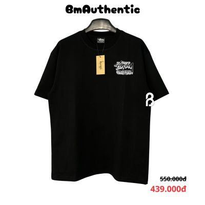 Áo Thun Stussy Since 1980 Graphic Cotton Cao Cấp Form Rộng - BM Authentic