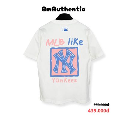 Áo Thun MLB Yankees Like Cotton Cao Cấp Form Rộng - BM Authentic
