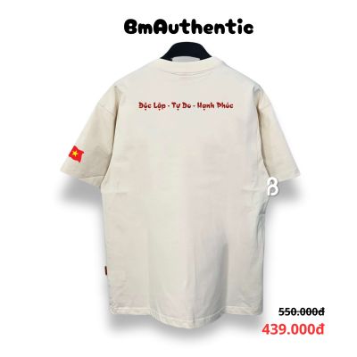 Áo Thun Authentic Nón Lá Việt Nam Độc Lập Tự Do Cotton Cao Cấp Form Rộng - BM Authentic