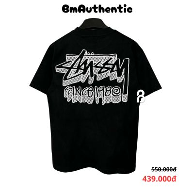 Áo Thun Stussy Since 1980 Graphic Cotton Cao Cấp Form Rộng - BM Authentic