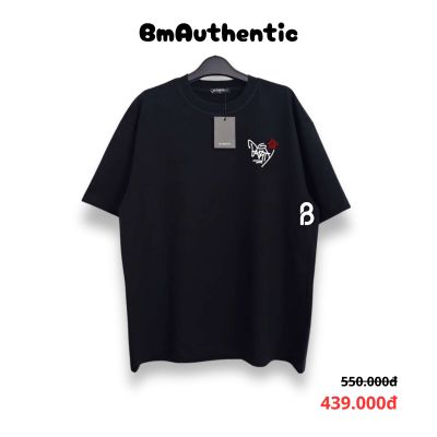 Áo Thun Authentic 420 Red Graffiti Cotton Cao Cấp Form Rộng - BM Authentic