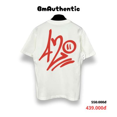 Áo Thun Authentic 420 Red Graffiti Cotton Cao Cấp Form Rộng - BM Authentic