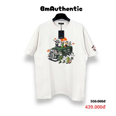 Áo Thun Authentic Xe Đoàn Quân Độc Lập Tự Do Cotton Cao Cấp Form Rộng - BM Authentic