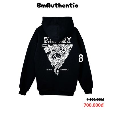 Hoodie Stussy International Dragon Cotton Cao Cấp Form Rộng - BM Authentic
