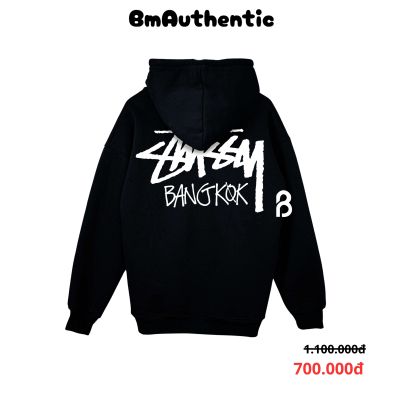 Hoodie Stussy Bangkok Cotton Cao Cấp Form Rộng - BM Authentic