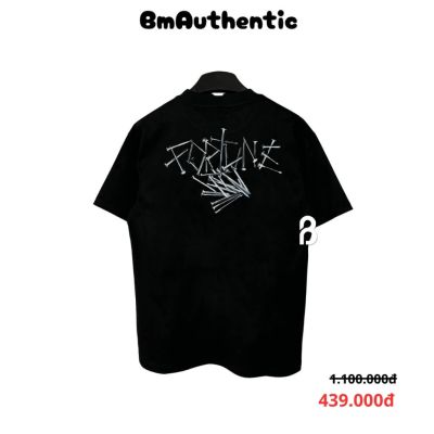 Áo Thun Stussy Fortune Nails Cotton Cao Cấp Form Rộng - BM Authentic