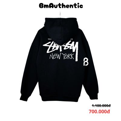 Hoodie Stussy New York Cotton Cao Cấp Form Rộng Unisex – BM Authentic