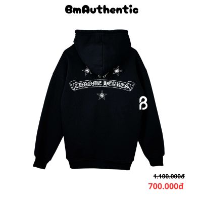 Hoodie Chrome Hearts Star Banner Cotton Cao Cấp Form Rộng - BM Authentic