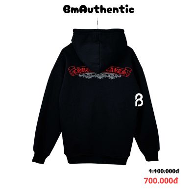 Hoodie Chrome Hearts Red Banner Cotton Cao Cấp Form Rộng – BM Authentic