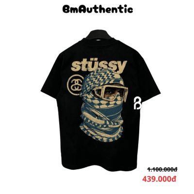 Áo Thun Stussy Desert Raider Cotton Cao Cấp Form Rộng - BM Authentic