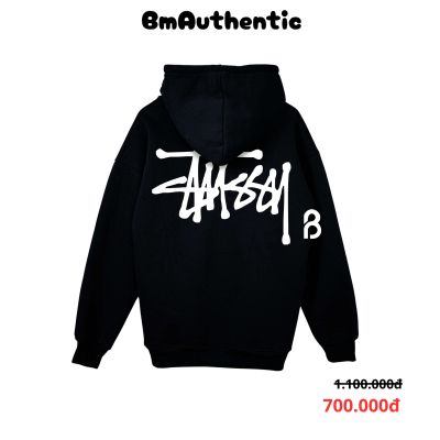 Hoodie Stussy Signature Cotton Cao Cấp Form Rộng - BM Authentic