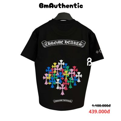 Áo Thun Chrome Hearts Multi Floral Cluster Cotton Cao Cấp Form Rộng - BM Authentic