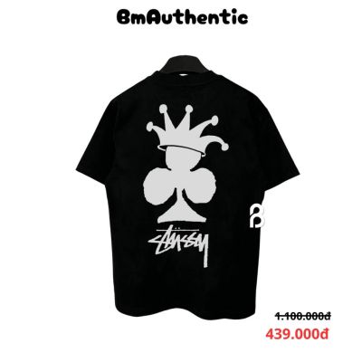 Áo Thun Stussy King Club Cotton Cao Cấp Form Rộng - BM Authentic