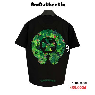 Áo Thun Chrome Hearts Jungle Leaf Graphic Cotton Cao Cấp Form Rộng - BM Authentic