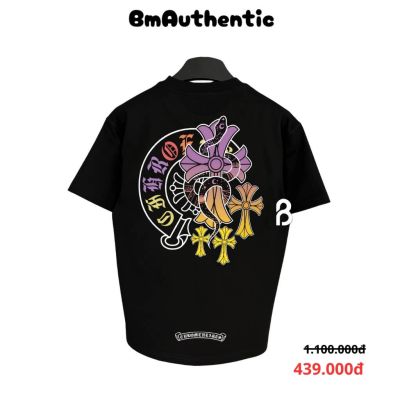 Áo Thun Chrome Hearts Snake Cross Cotton Cao Cấp Form Rộng - BM Authentic