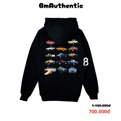 Hoodie Stussy Pickup Truck Graphic Cotton Cao Cấp Form Rộng - BM Authentic