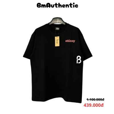 Áo Thun Stussy International Tribe Cotton Cao Cấp Form Rộng - BM Authentic