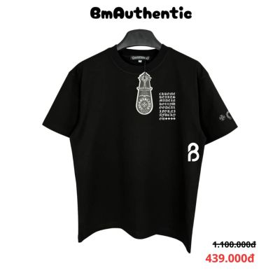 Áo Thun Chrome Hearts Multi Icon Cotton Cao Cấp Form Rộng Màu Đen - BM Authentic