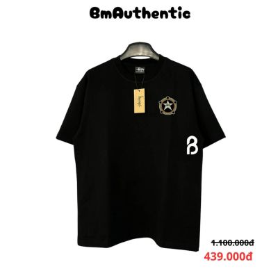 Áo Thun Stussy Star Emblem Cotton Cao Cấp Form Rộng - BM Authentic