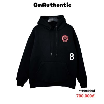Hoodie Chrome Hearts Horseshoe Red Cross Cotton Cao Cấp Form Rộng – BM Authentic
