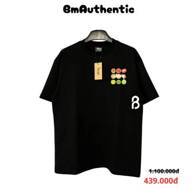 Áo Thun Stussy Fruit Pop Cotton Cao Cấp Form Rộng - BM Authentic