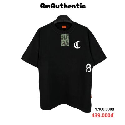 Áo Thun Circle Gothic Logo Cotton Cao Cấp Form Rộng - BM Authentic