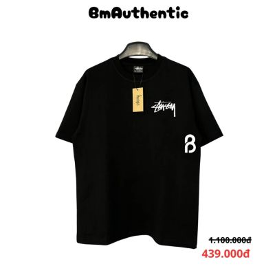 Áo Thun Stussy Bulldog Cotton Cao Cấp Form Rộng - BM Authentic