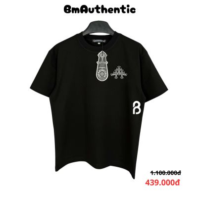 Áo Thun Chrome Hearts Cemetery Cross Multi Patch Cotton Cao Cấp Form Rộng – BM Authentic