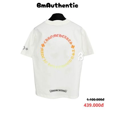 Áo Thun Chrome Hearts Hollywood Gradient Circle Cotton Cao Cấp Form Rộng – BM Authentic
