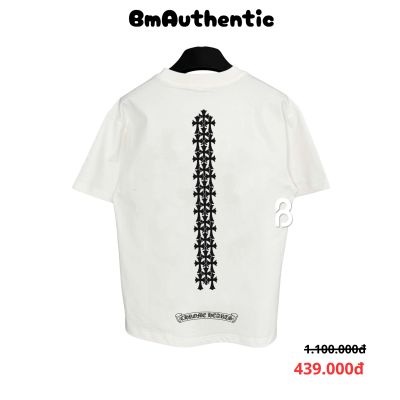 Áo Thun Chrome Hearts Spine Cross Cotton Cao Cấp Form Rộng - BM Authentic