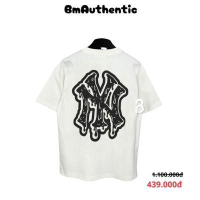 Áo Thun MLB Drip NY Cotton Cao Cấp Form Rộng - BM Authentic