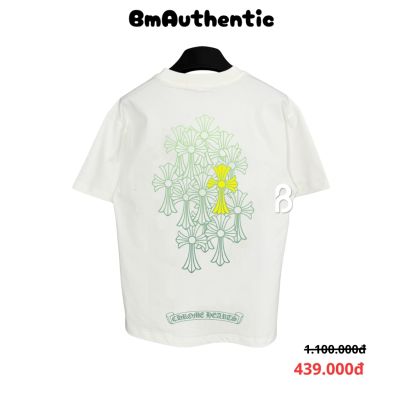 Áo Thun Chrome Hearts Neon Cross Cluster Cotton Cao Cấp Form Rộng – BM Authentic