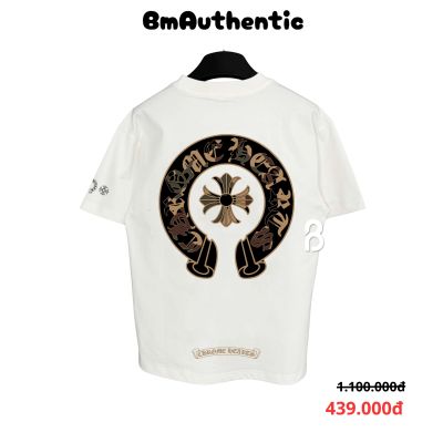 Áo Thun Chrome Hearts Gold Horseshoe Cotton Cao Cấp Form Rộng - BM Authentic